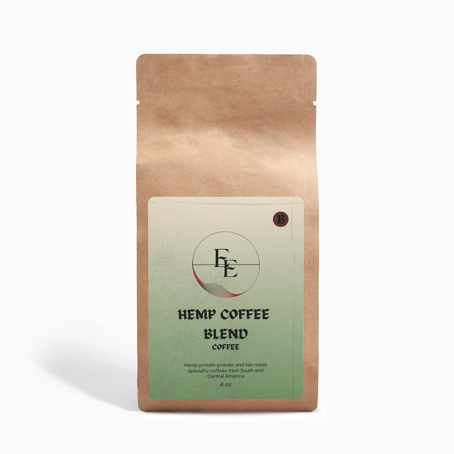 Hemp Coffee Blend - Medium Roast 4oz