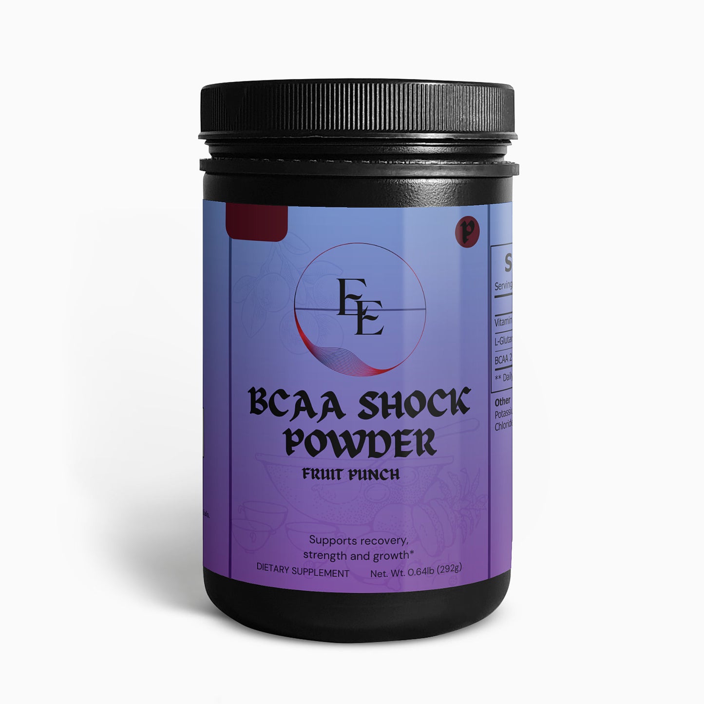 BCAA Powder- Fruit Punch